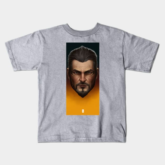 Adam jensen Kids T-Shirt by THEGAMEWORLD